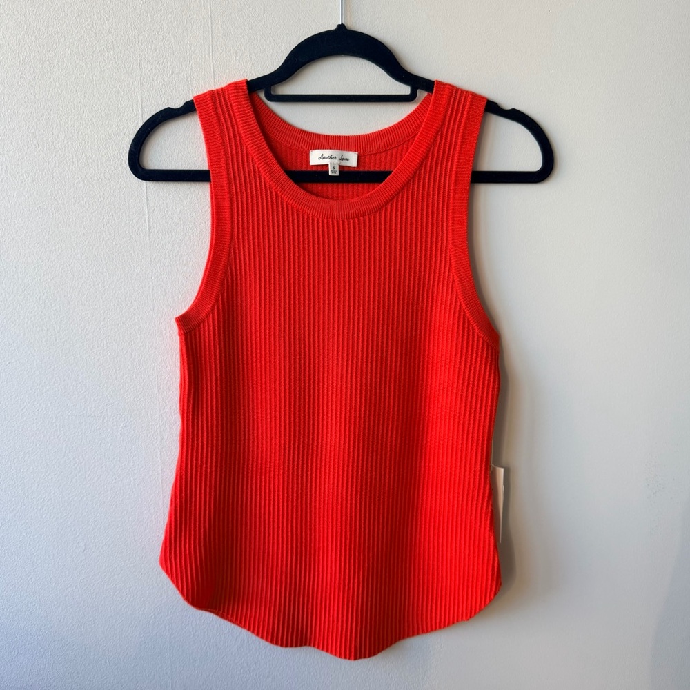 Another Love Cora Knit Tank - Watermelon